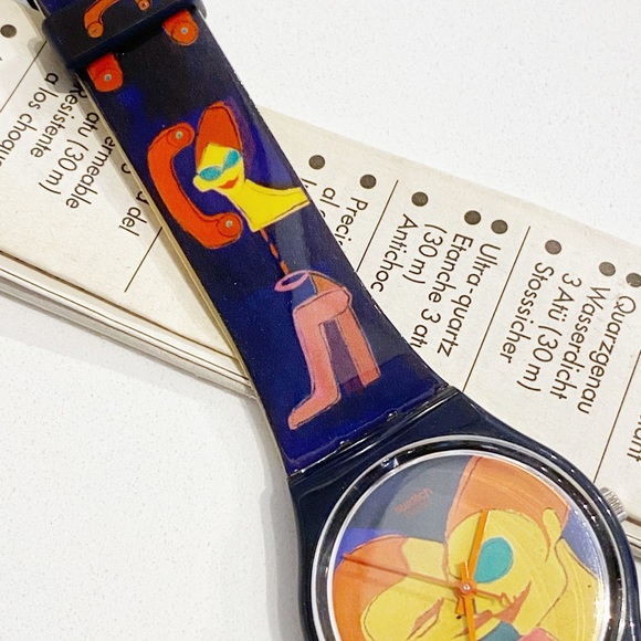 Vintage 1980’s Original Swatch Watch